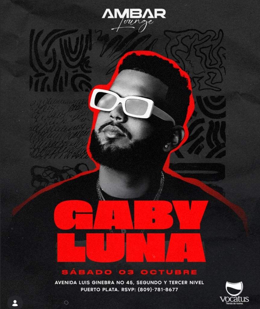 Gaby Luna en Ambar Lounge