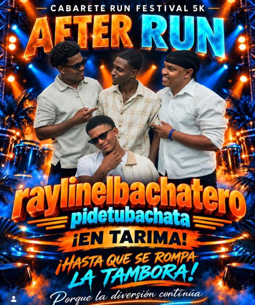 Cabarete Run Festival After Run — Raylin y Pide Tu Bachata