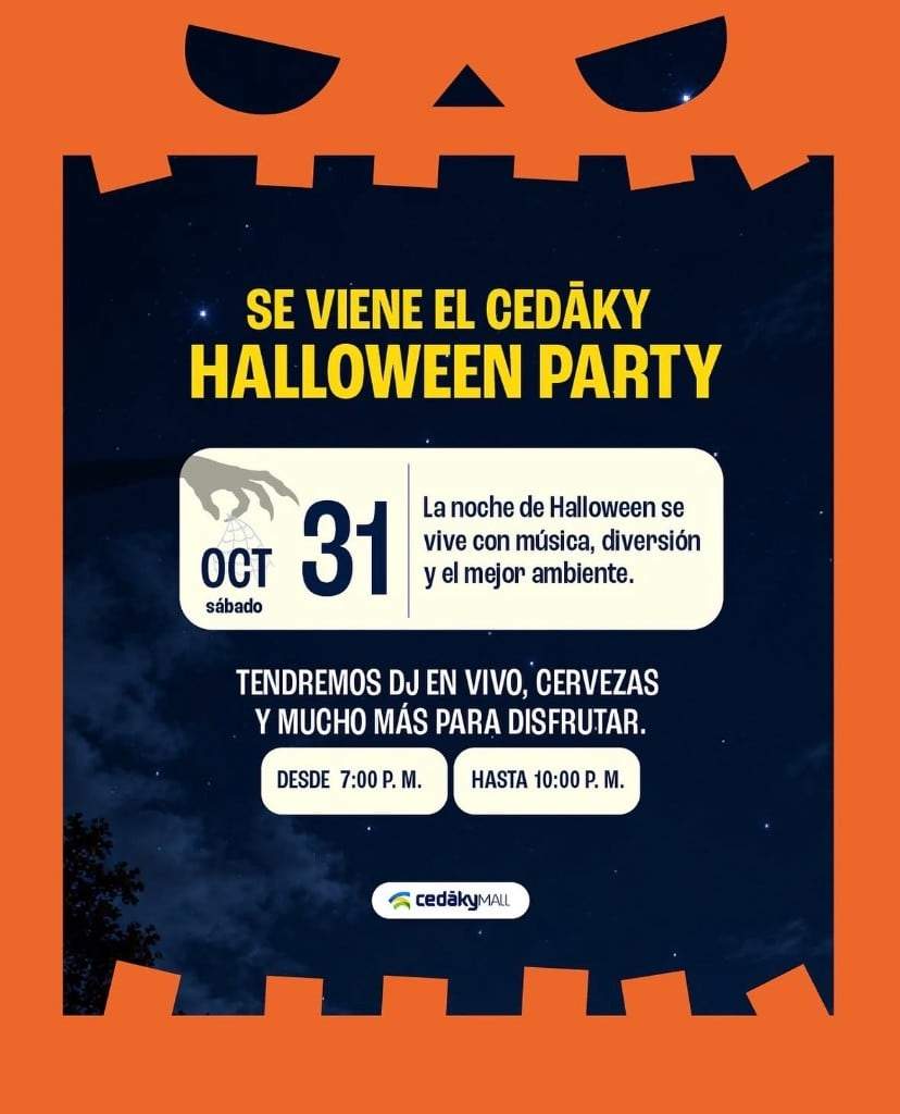 Cedāky Halloween Party — 31 Oct