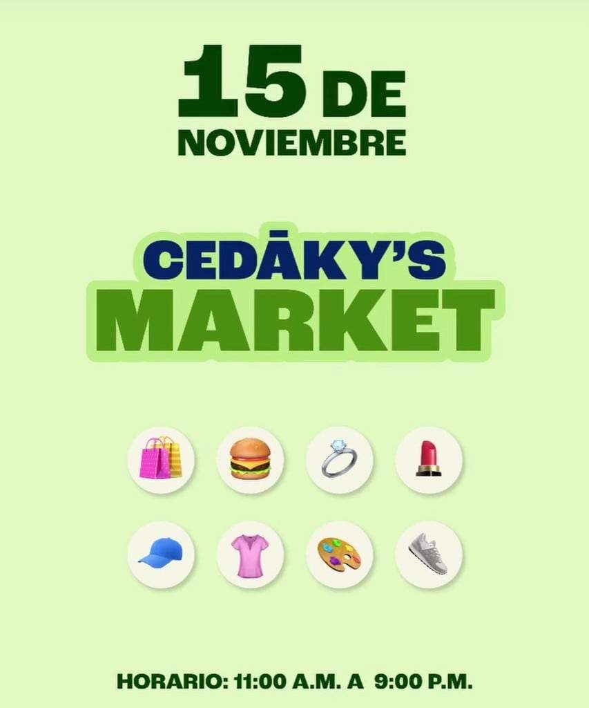 Cedāky’s Market — 15 Nov