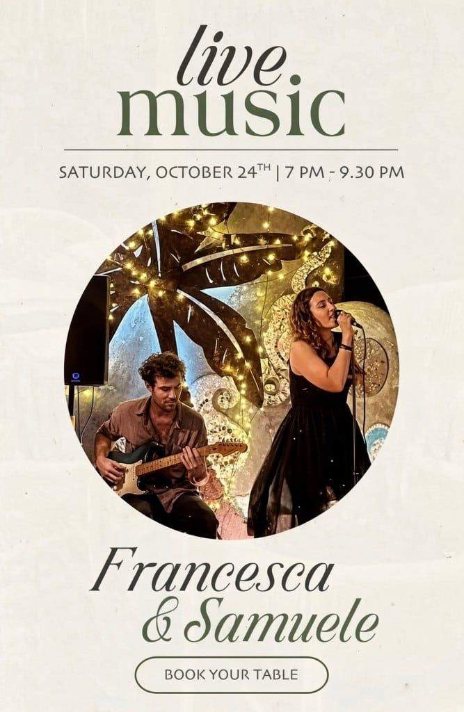 Francesca & Samuele en vivo en Natura Cabana
