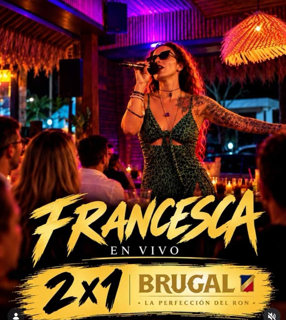 Tiki Bar Cabarete — Francesca En Vivo