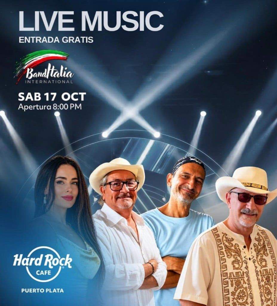 BandItalia Live at Hard Rock Cafe Puerto Plata