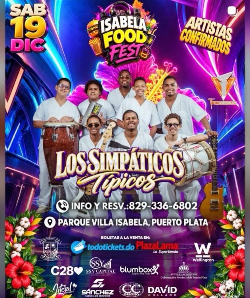 Isabela Food Fest — Los Simpáticos Típicos