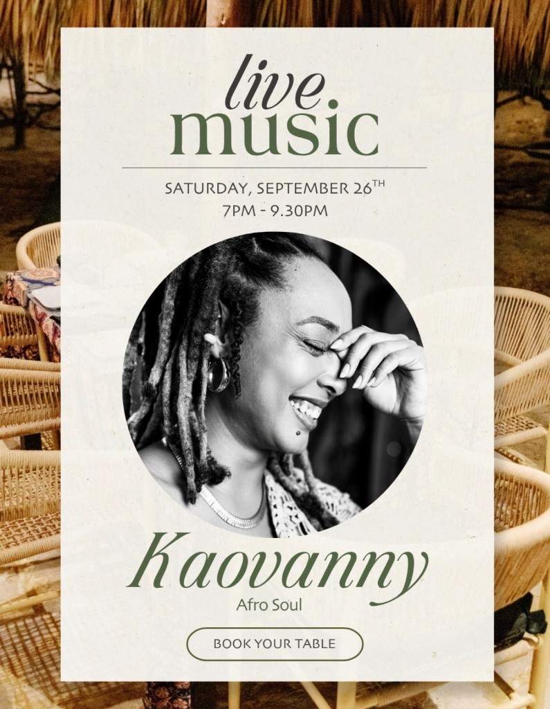 Kaovanny — Afro Soul live à Natura Cabana