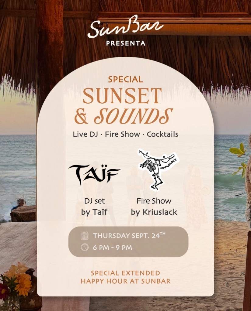 Sunset & Sounds spécial — DJ Taïf & feu