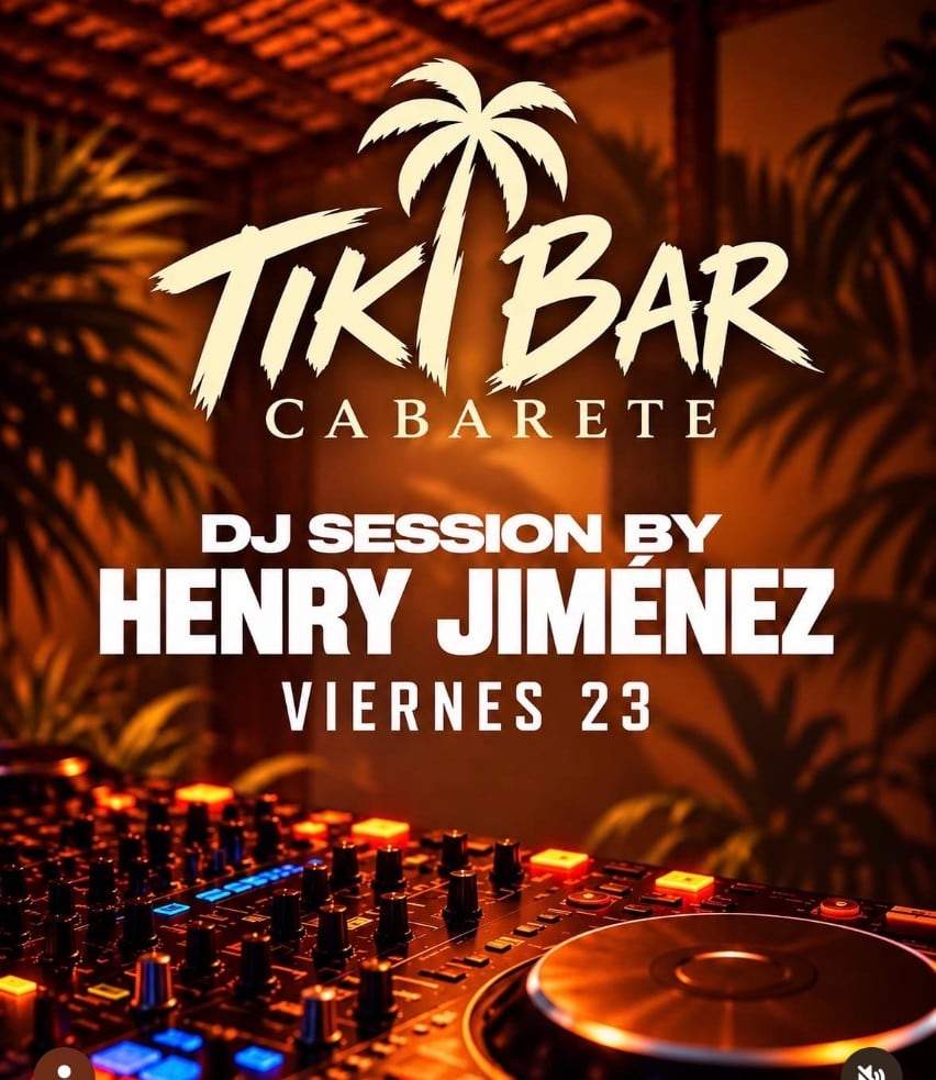 Tiki Bar Cabarete — DJ Session by Henry Jiménez
