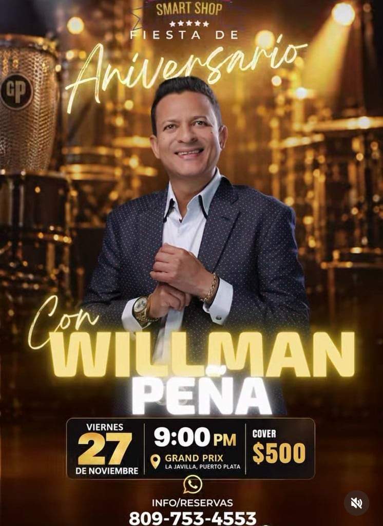 Grand Prix — Willman Peña Fiesta de Aniversario