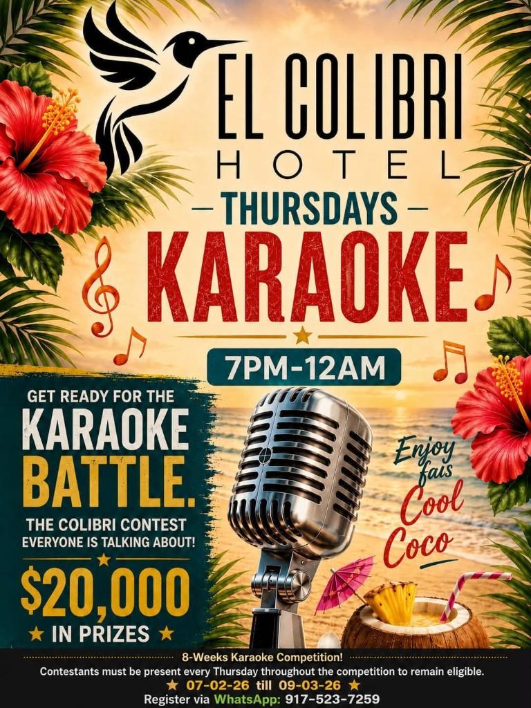 El Colibri Karaoke Battle — Thursdays