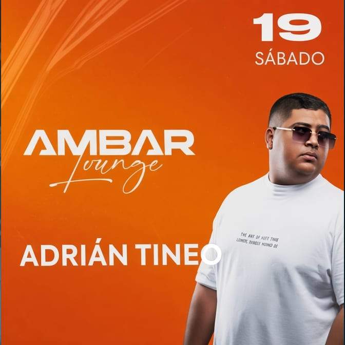 Adrián Tineo en Ambar Lounge