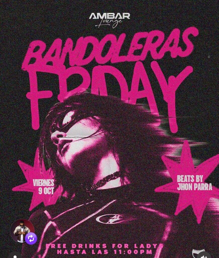 Ambar Lounge Bandoleras — Jhon Parra