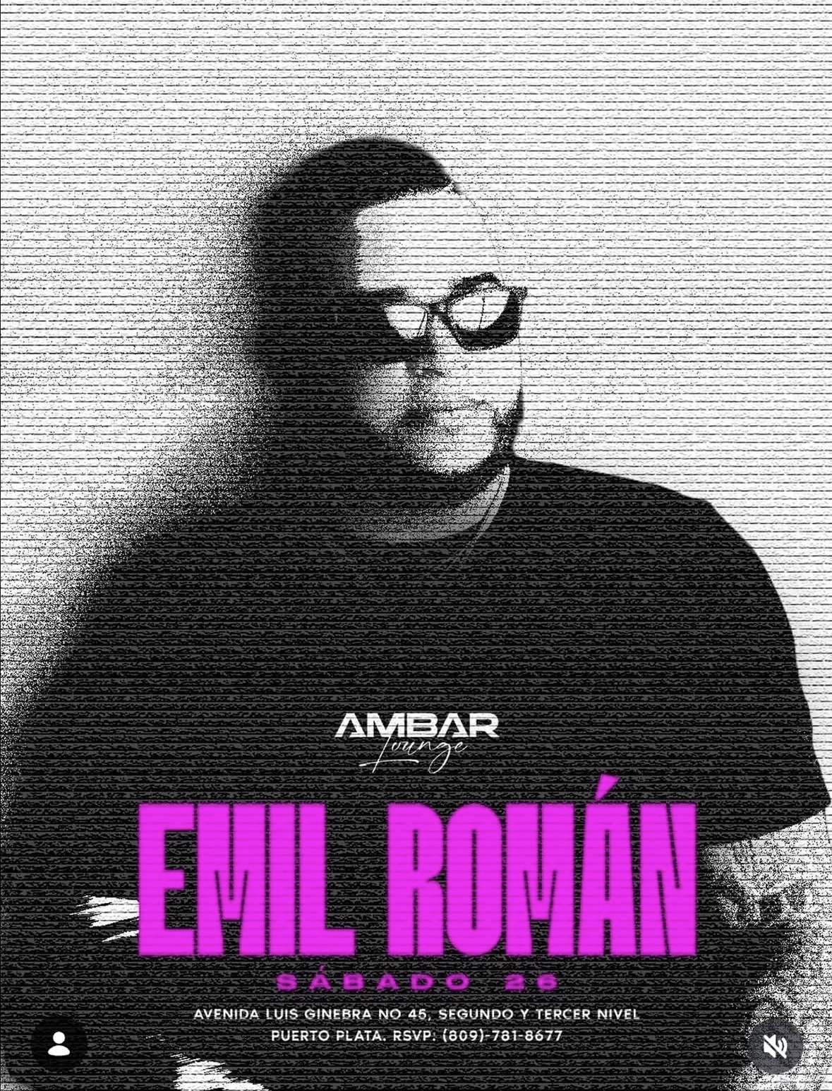 Emil Román at Ambar Lounge