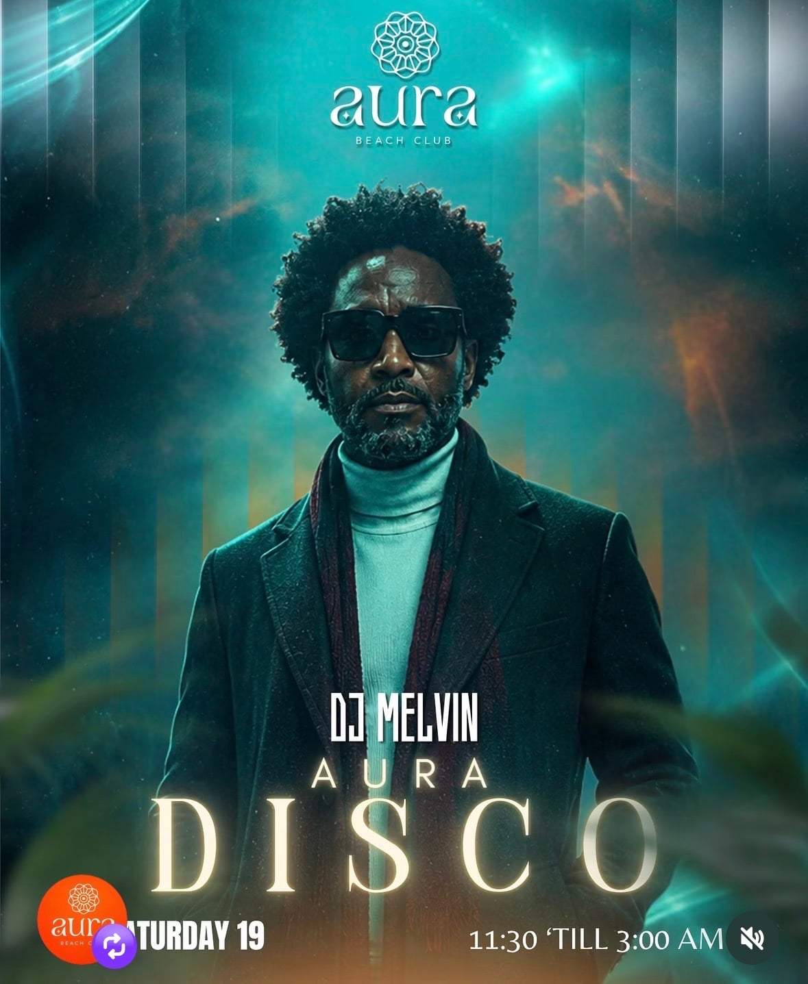 Aura Disco avec DJ Melvin