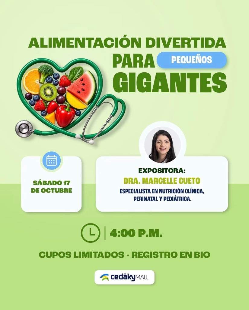 Cedāky Mall — Alimentación divertida para pequeños gigantes