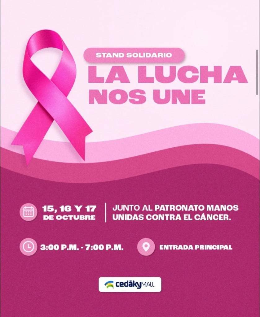 Cedāky Mall Stand Solidario — La Lucha Nos Une