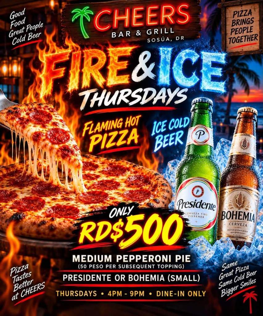 Fire & Ice Thursdays au Cheers