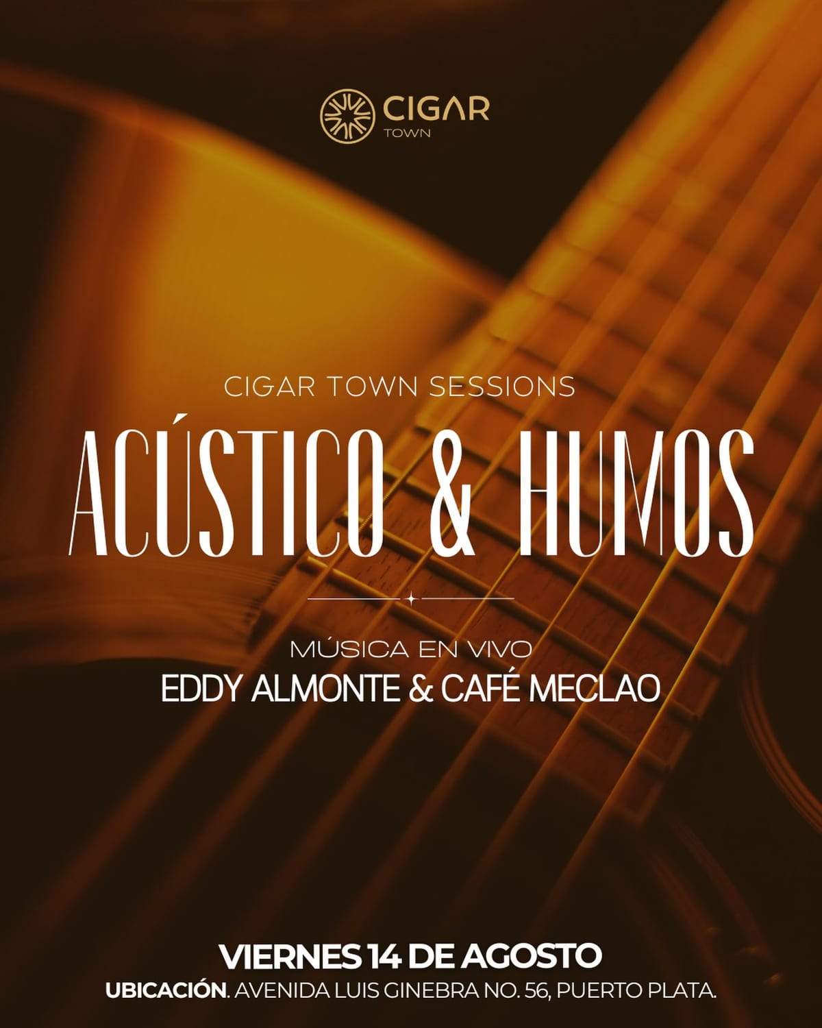 Cigar Town Sessions — Acústico & Humos