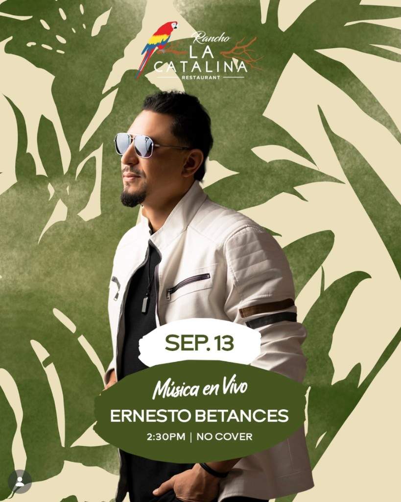 Ernesto Betances Live at Rancho La Catalina