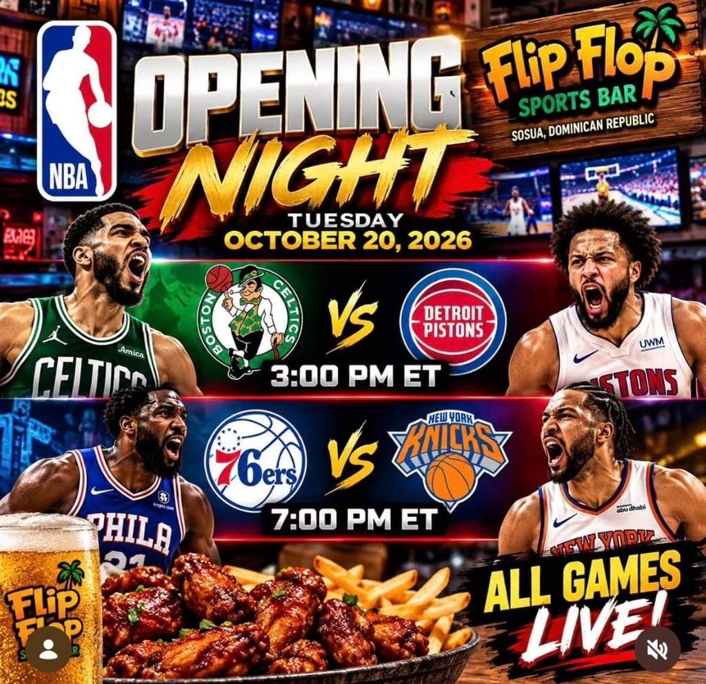 Flip Flop — NBA Opening Night