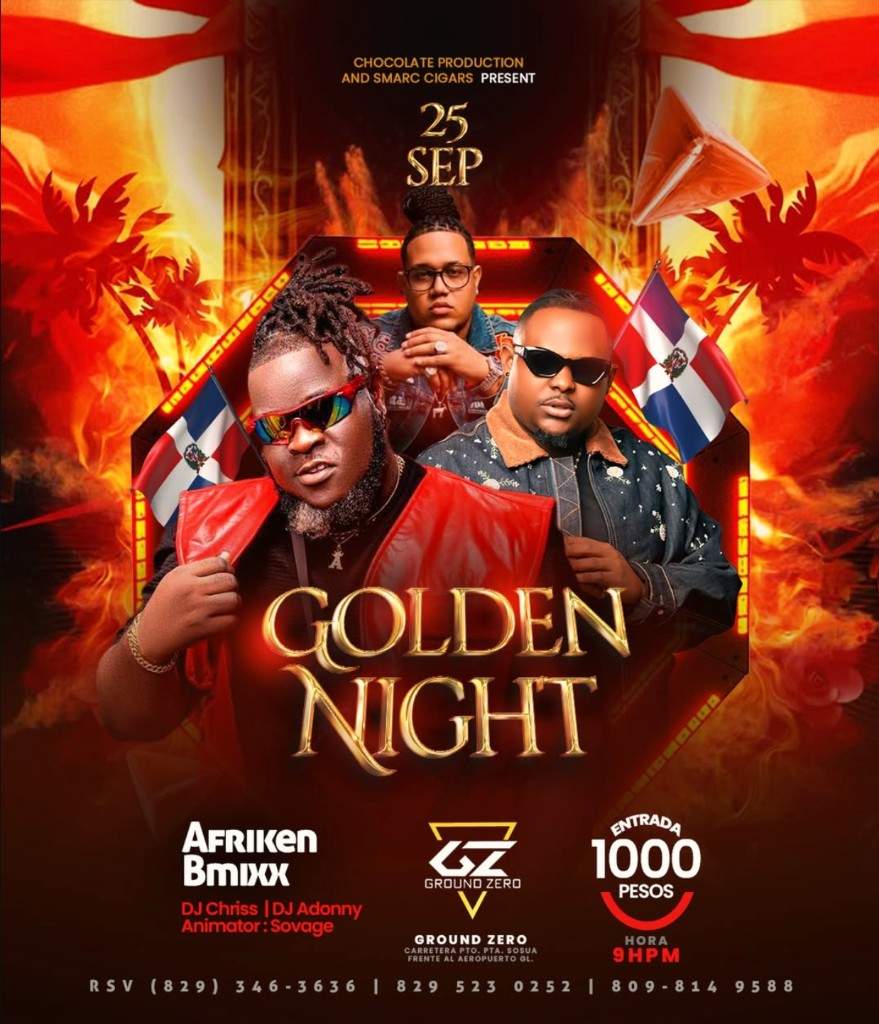 Golden Night — Afriken Bmixx at Ground Zero