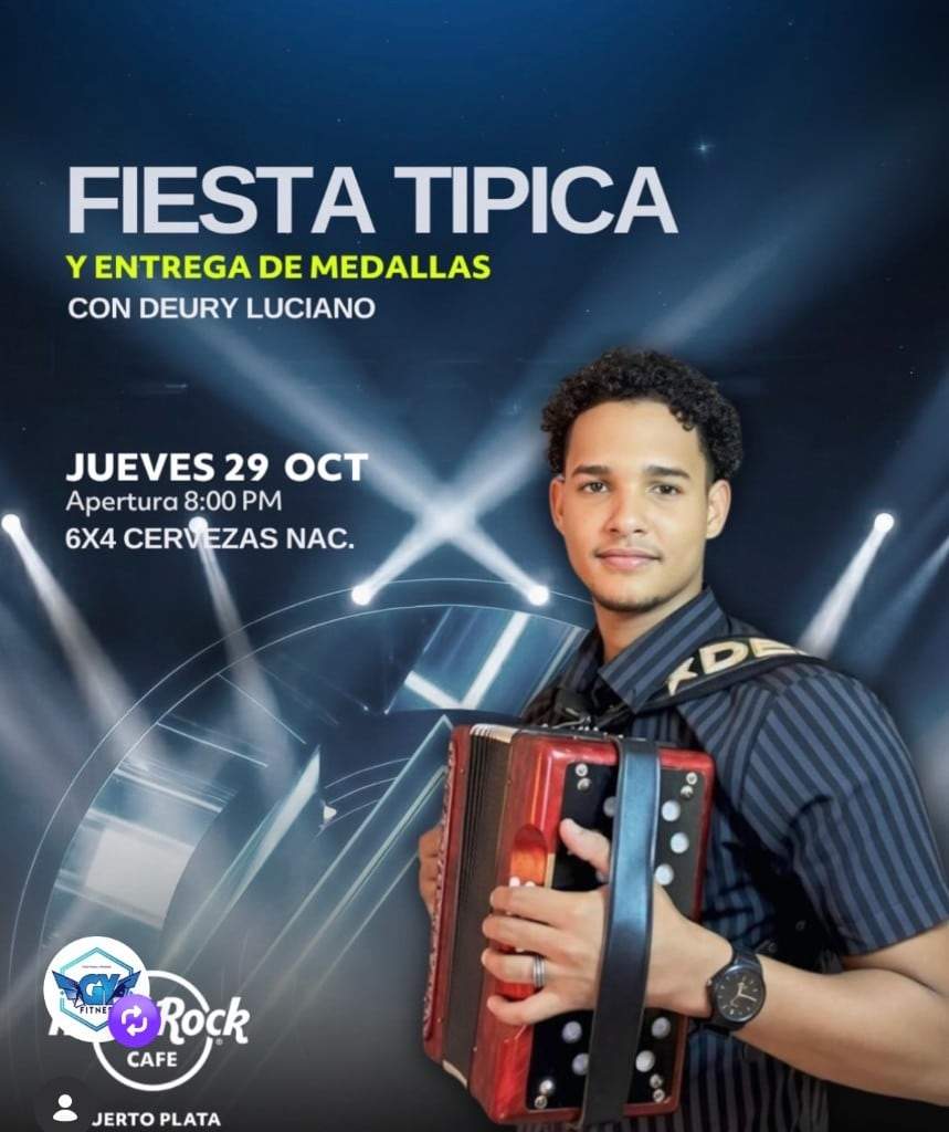 Hard Rock — Fiesta Típica · Deury Luciano · 29 oct