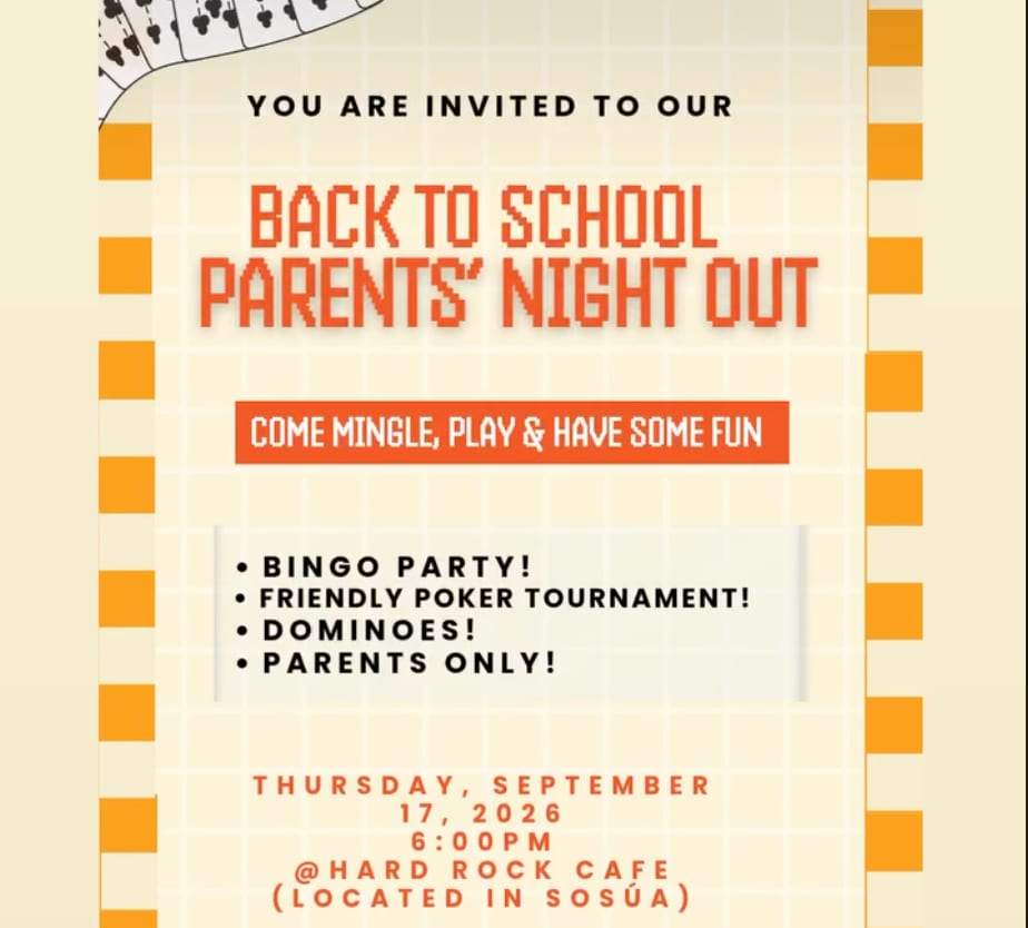 Back to School Parents’ Night Out