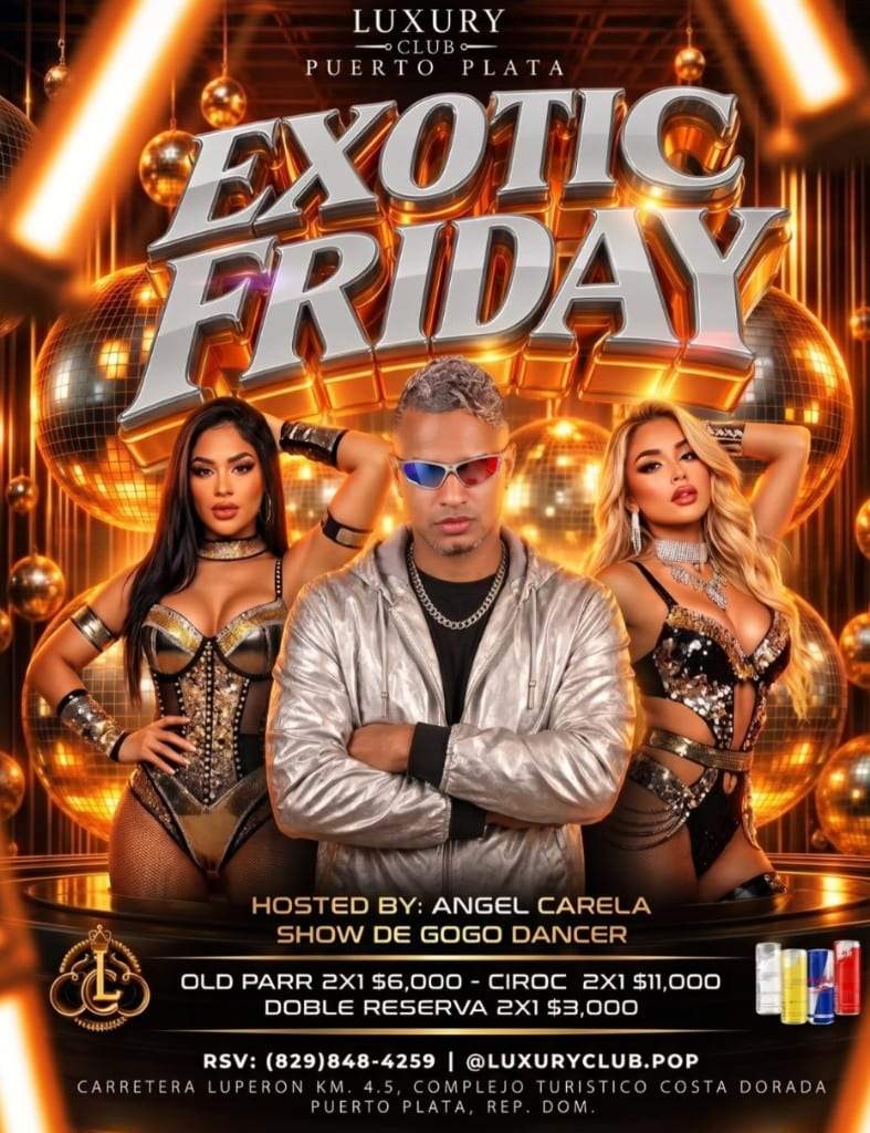Exotic Friday au Luxury Club