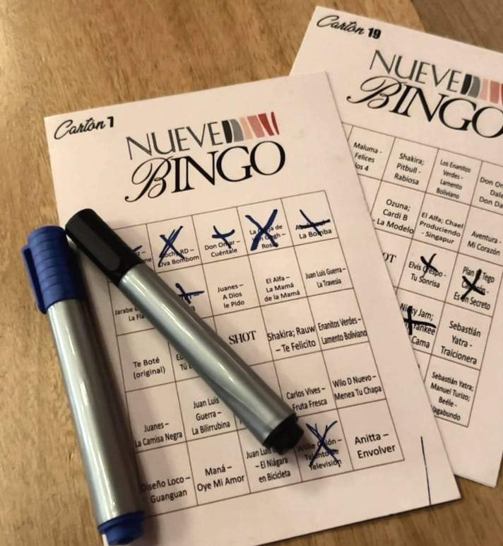 Nueve Bingo — Bingo musical le vendredi