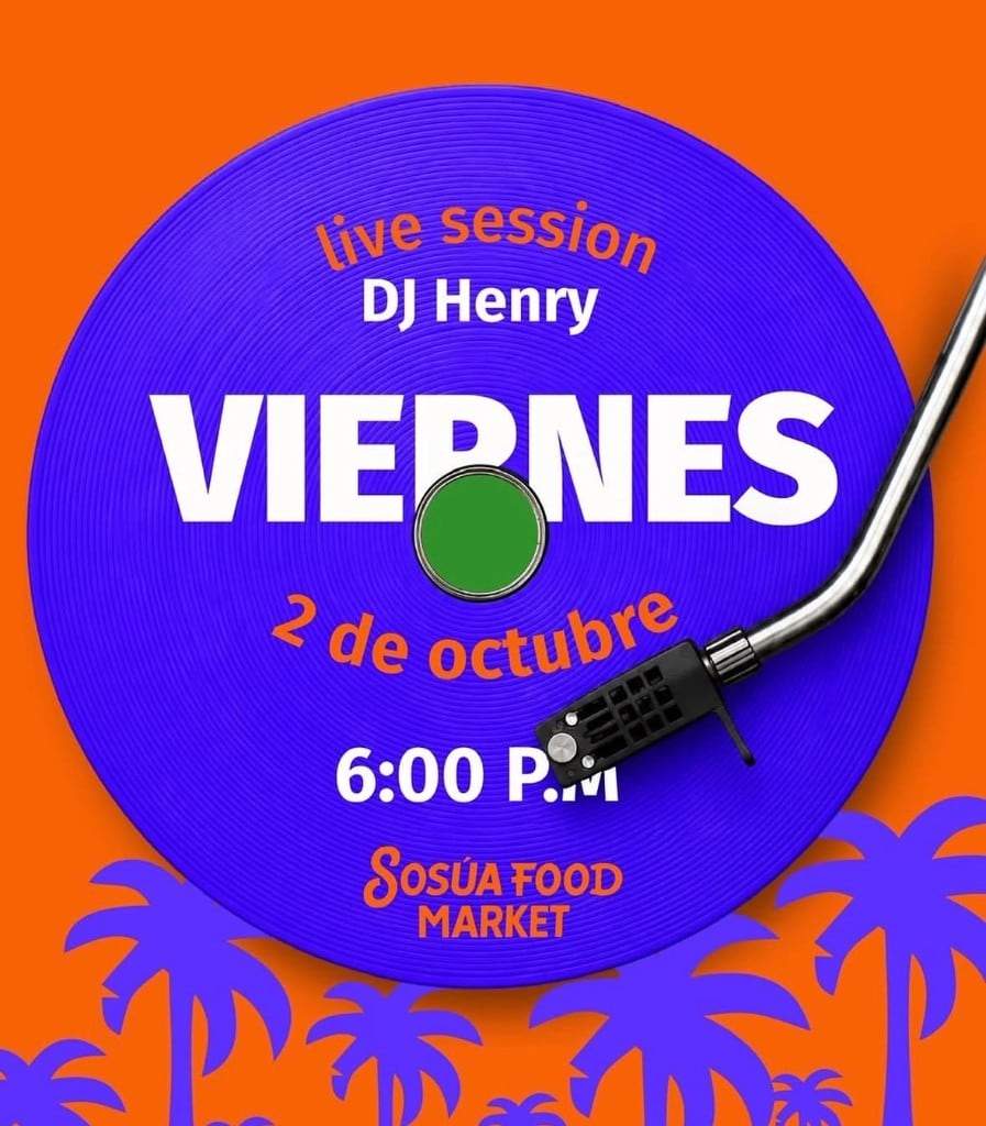 Live DJ Session avec DJ Henry au Sosúa Food Market