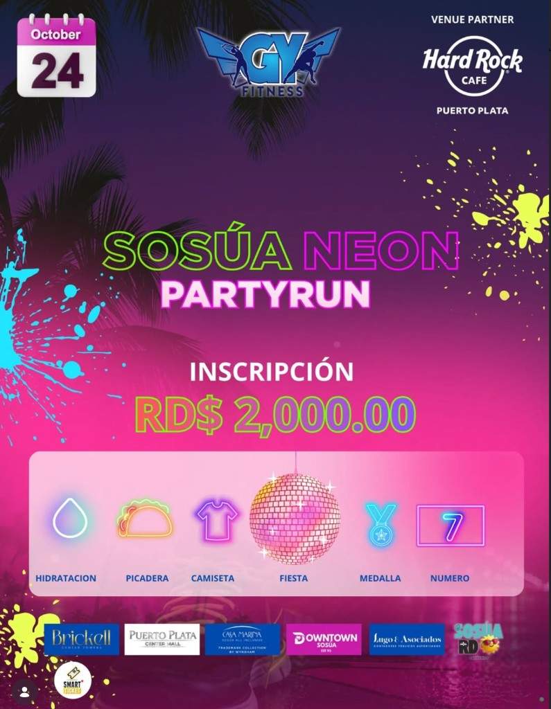 Sosúa Neon Partyrun 2026